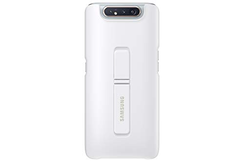 Samsung Galaxy A80 Standing Cover Case - White...