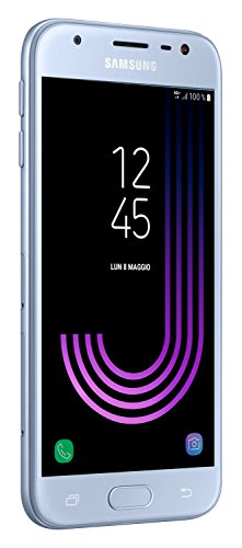 SAMSUNG Galaxy J3 (2017) Smartphone, Blue Silver, 16 GB Espandibili...