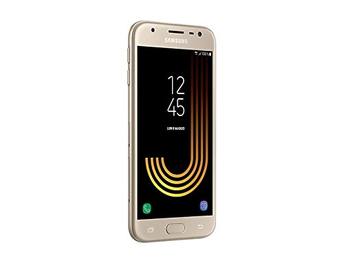 Samsung Galaxy J3 (2017) Smartphone, Gold, 16 GB Espandibili [Versi...