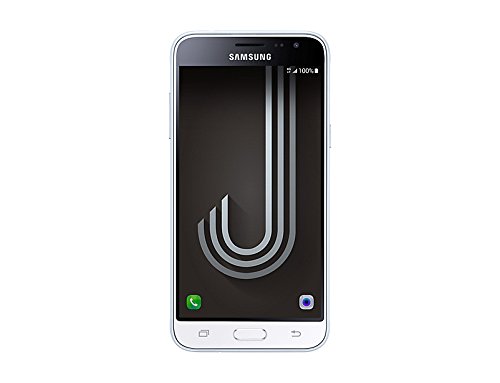 Samsung J320 Galaxy J3 Smartphone da 8 GB, Display 5  SAMOLED, Memoria RAM 1.5 GB, Fotocamera 8 MP, Marchio Tim, Bianco [Italia]