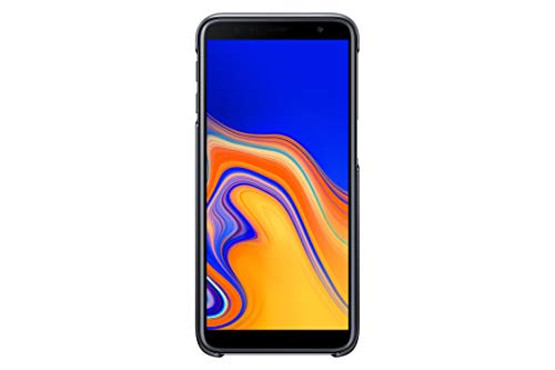 Samsung Mobile Gradation Cover Black Galaxy J6+