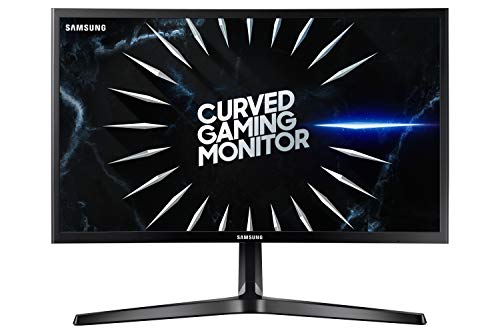 Samsung Monitor Gaming CRG5 (C24RG52), Curvo (1800R), 24 , 1920x1080 (Full HD), VA, 144 Hz, 4 ms, FreeSync, HDMI, Display Port, Ingresso Audio, Eye Saver Mode, Flicker Free, Nero