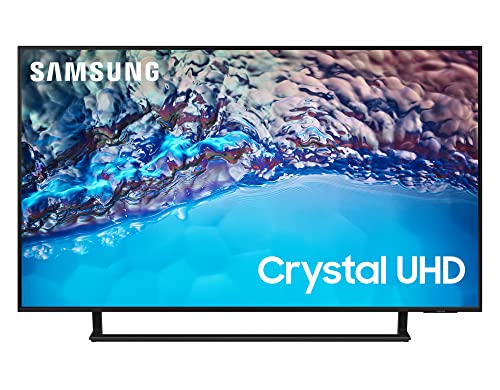 Samsung TV Crystal UHD UE43BU8570UXZT, Smart TV 43  Serie BU8570, Crystal UHD 4K, Alexa e Google Assistant integrati, Black, 2023, DVB-T2