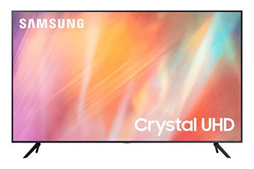 Samsung TV UE43AU7170UXZT, Smart TV 43  Serie AU7100, Modello AU7170, Crystal UHD 4K, Compatibile con Alexa, Grey, 2021, DVB-T2 [Efficienza energetica classe G]