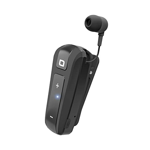 SBS Auricolare Bluetooth con Clip e Filo avvolgibile, Tecnologia mu...