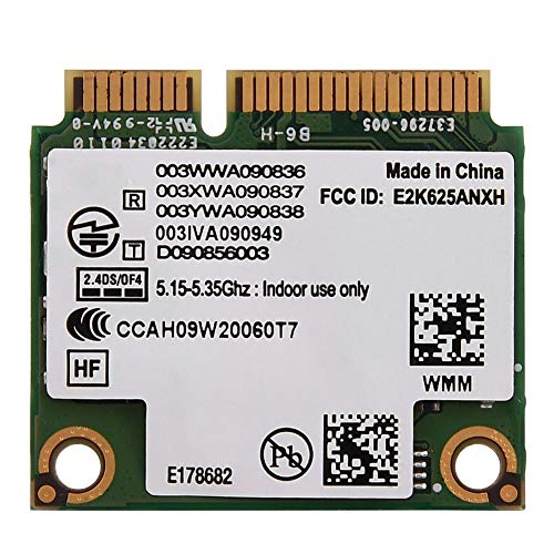 Scheda PCI-E WIFI, scheda Mini PCI-E wireless dual band 2.4G + 5G per Intel 6250 WiMax per DELL   per Asus   per Toshiba   per Acer Supporto 802.11 A   B   H   G   N