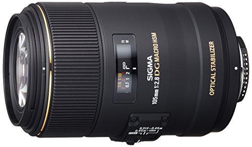 Sigma Obiettivo 105mm-F 2.8 AF MACRO EX DG OS HSM, Attacco Nikon
