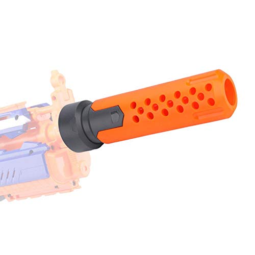 Silenziatore Adattatore Front Tube, Decorazione Prolunga Canna Tube, Universale Kit di aggiornamento Pistola Giocattolo in plastica, per modificare di aggiornamento Giocattolo Regalo