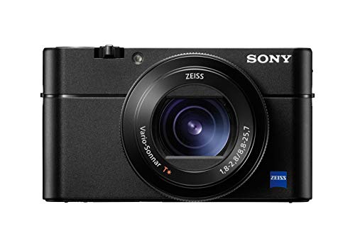 Sony RX100 V Fotocamera Digitale Compatta, Sensore da 1.0  , Ottica 24-70 mm F1.8-2.8 Zeiss, Video 4K HDR e Schermo LCD Regolabile