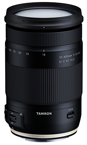 Tamron Obiettivo per Canon, 18-400mm F 3,5-6,3 Di II VC HLD, Nero