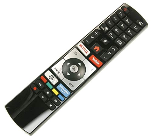 Telecomando originale Vestel RC4318 RC4318P per televisore Finlux Telefunken Edenwood, 4K, Ultra HD, con Netflix e YouTube
