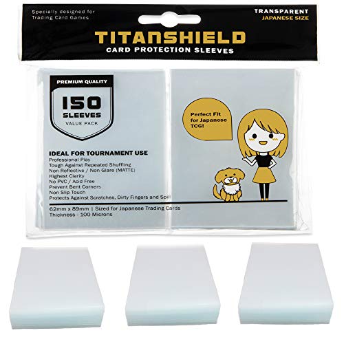 TitanShield 150 manicotte trasparente) piccole dimensioni giappones...