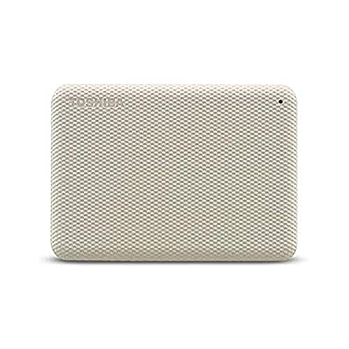 Toshiba Canvio Advance - Hard disk da 4 TB, 2,5 , colore: Bianco