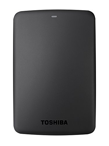 Toshiba HDTB310EK3AA Canvio Basic HDD Esterno, 1 TB, 2.5  , USB 3.0, Nero