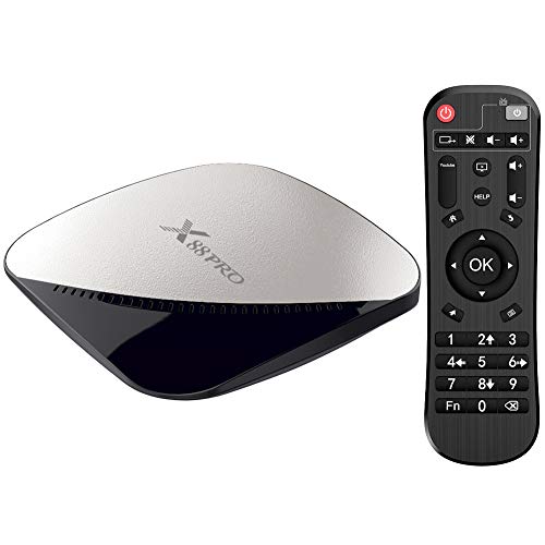 TV Box Android 9.0, TUREWELL Android Box RK3318 Quad-Core 64bit 2GB RAM 16GB ROM Support Dual WiFi 2.4GHz 5GHz 3D 4K H.265 Smart TV Box