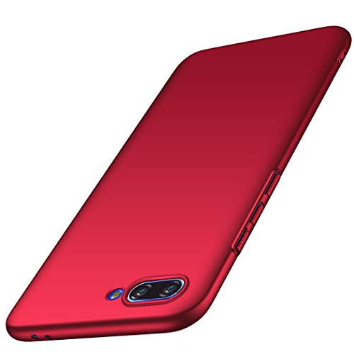 TXLING Cover per Huawei Honor 10, [Alta qualità] [Ultra Slim] Anti-Scratch Hard PC Case Custodia per Huawei Honor 10 (Rosso)