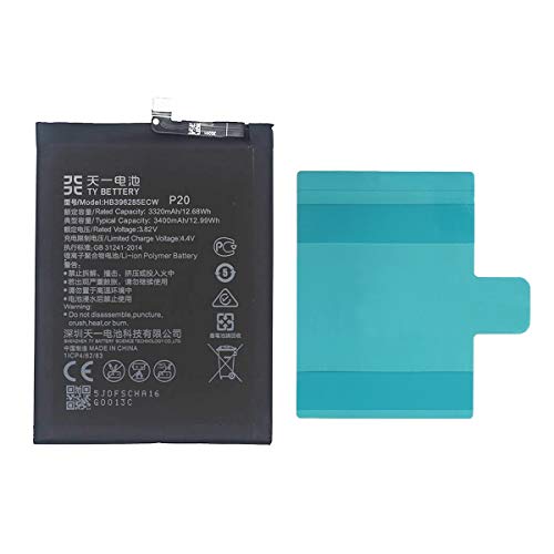 [TY BETTERY] Batteria compatibile con HB396285ECW Huawei Honor 10 P20 P SMART 2019