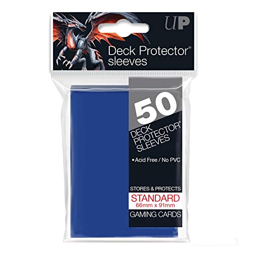 Ultra PRO 82670 Fogli protettive Protector Tsunami Blu, 50 Pezzi [Importato dalla Germania]