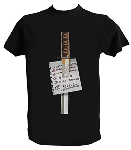 UZ Design T Shirt Kill Bill Uomo Bambino Katana Maglietta Film Cult...