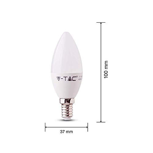 V-TAC 4W (30W equivalente) lampadina a LED termoplastica a risparmi...