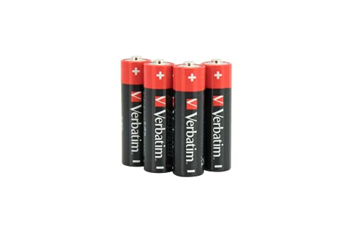 Verbatim Batterie alcaline AA Pila Stilo Aa Alkalina Blis.4 Pile