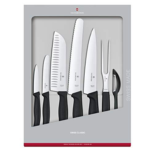 Victorinox, set da cucina Swiss Classic da 7 pezzi, con coltelli da...