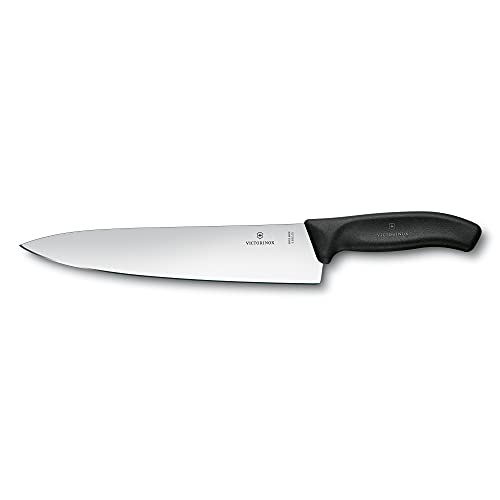 Victorinox Swiss Classic, coltello per sfilettare con lama da 25 cm, in acciaio inox, lavabile in lavastoviglie, nero