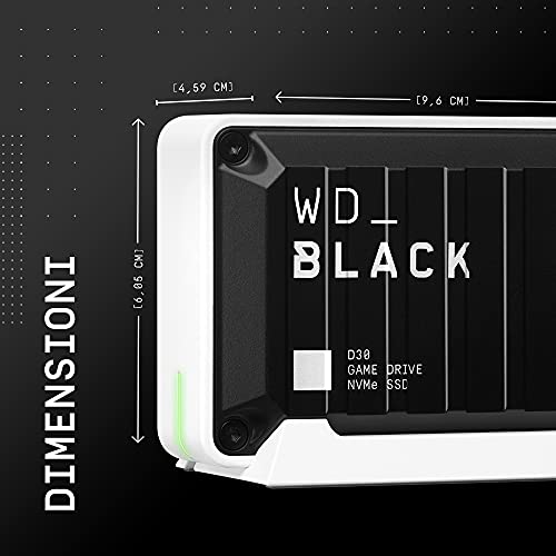 WD_BLACK D30 1 TB unità Game Drive SSD per Xbox - Velocità e arch...