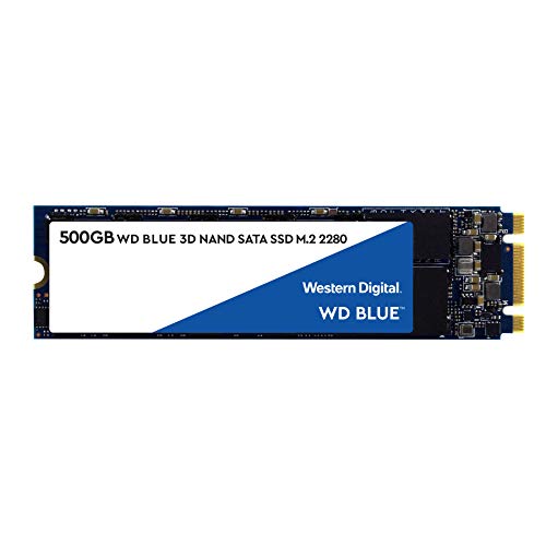 WD Blue 3D NAND SATA SSD Unità allo Stato Solido Interna M.2, 500 GB