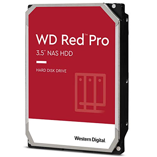 WD Rosso Pro 4TB 3.5  NAS Hard Disk Interno, 7200 RPM, WD4003FFBX