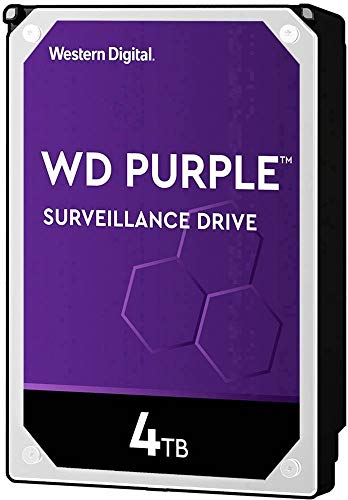 Western Digital Purple? 4TB - Hard disk interno 8,9 cm (3,5) SATA III WD40PURZ, sfusa