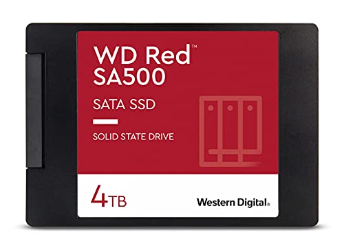 Western Digital WD Red NAS SSD 2.5 Pollici SATA, 4 TB...