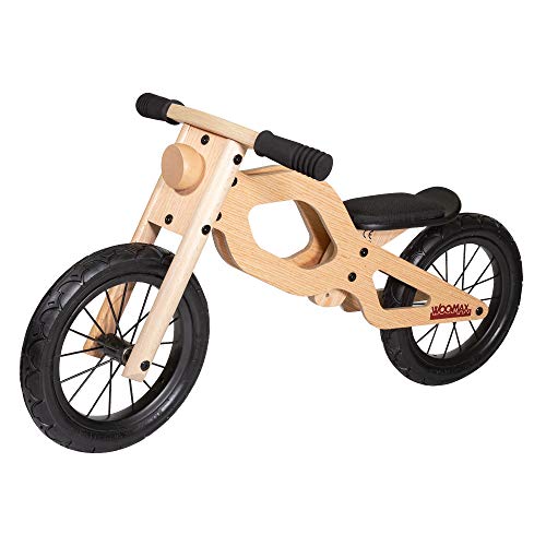 WOOMAX - Classic 12 Bici senza pedali in legno, colore multicolore,...