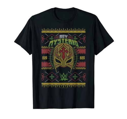 WWE Christmas Rey Mysterio Sweater Maglietta