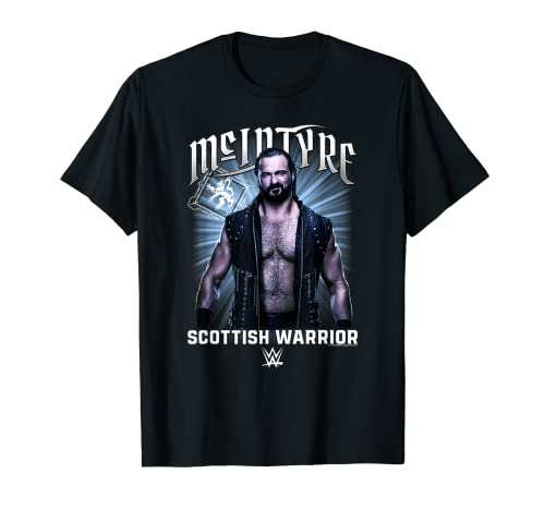 WWE Drew McIntyre Scottish Warrior Maglietta