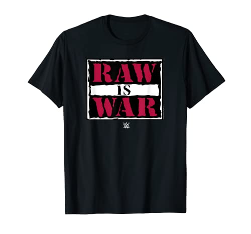 WWE Raw Is War Box Logo Maglietta