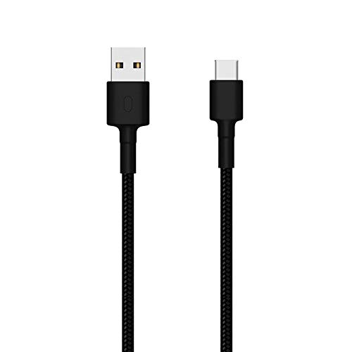 Xiaomi Cavo USB-A to USB-C SJV4109GL, Braided cavo 2.0, Ricarica rapida, Nero