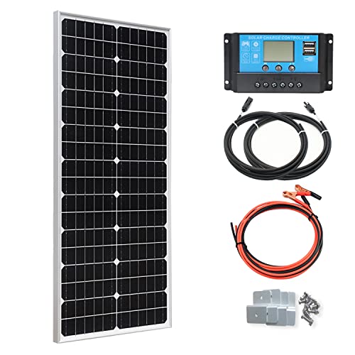 XINPUGUANG Kit pannello solare 50w 12v Modulo fotovoltaico mono 18v...