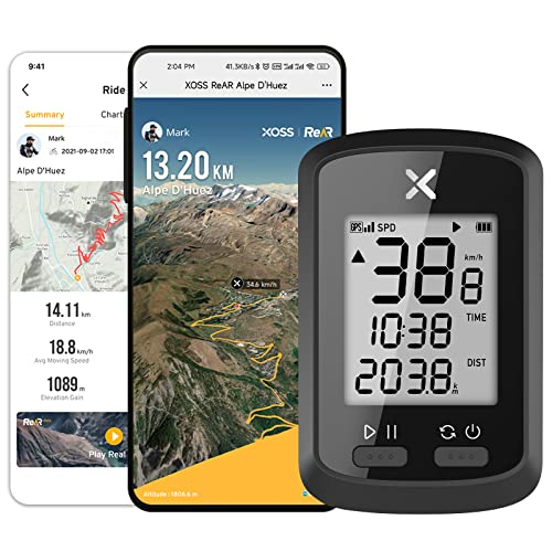 XOSS G Ciclocomputer GPS Cycling Computer Wireless Bike Tachimetro ...