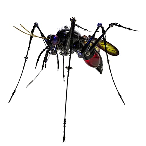 YOU339 Modello 3D di insetti in metallo, modello meccanico Steampun...