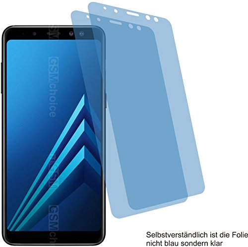 2 X Pellicola Protettiva Anti Riflesso Opaca per Samsung Galaxy A8 2018 SM a530 F Pellicola Protettiva Schermo Custodia Pellicola Protettiva Display Antiriflesso