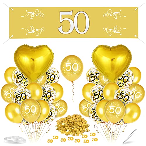 25 50 Anniversario Decorazione (oro-50)