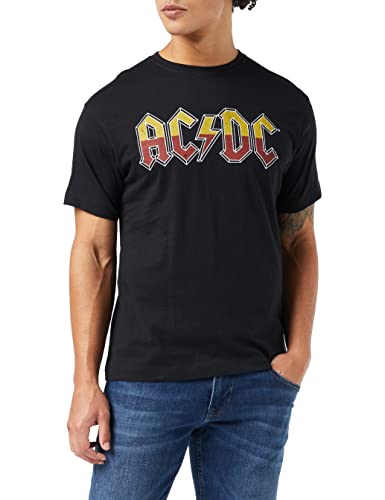 AC DC Informazioni su Rock Tour T-Shirt, Nero, M Uomo