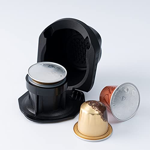 Adattatore per capsule originali Nespresso compatibili con Dolce Gusto Genio S  Piccolo XS