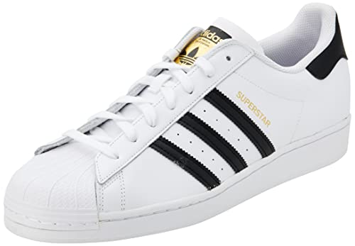 adidas Superstar, Scarpe da Ginnastica Basse Uomo, Bianco (Ftwr White Core Black Ftwr White), 42 EU