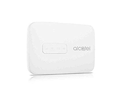 Alcatel Link Zone Modem Mobile 4G, LTE (CAT.4), WiFi, Hotspot fino a 15 Utenti, Batteria 1800mAh, Bianco [Italia]