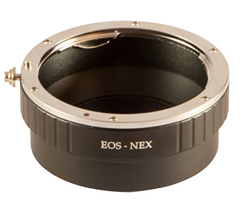 Anello adattatore per obiettivo EOS-NEX per Canon EOS EF S Lens e per Sony Alpha E Mount corpo fotocamera a1 a9 II a9 a7 a7 II a7R II a7S II a7R III a7R IV a6600 a6500 a6400 a5100 NEX-7 NEX-6 (MPIXO)