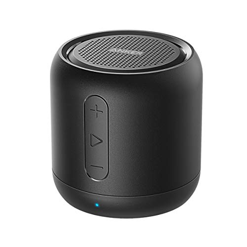 Anker Cassa Tascabile SoundCore Mini - Altoparlante Bluetooth Super-Portatile con Bassi Potenti, Raggio di Connessione Bluetooth e Guida Vocale per iPhone, iPad, Samsung, Huawei e Altri
