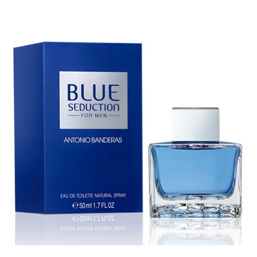 Antonio Banderas Perfumes - Blue Seduction - Eau de Toilette Spray per Uomo - 50 ml
