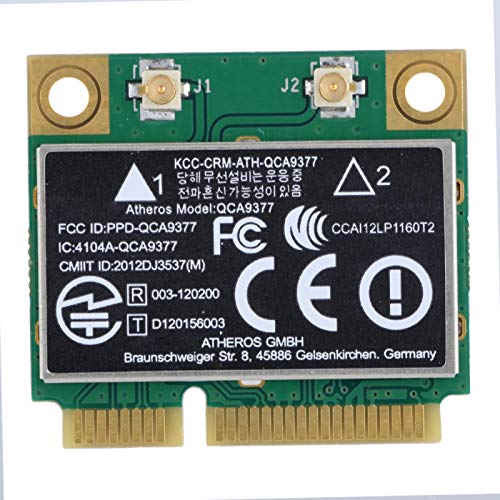 ASHATA Scheda WiFi, SuperSpeed 2,4 G + 5 G Dual Band PCI-E Wireless...